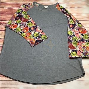 Floral and polka dot randy